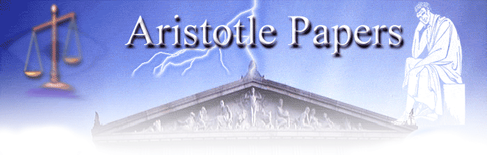Aristotle Papers and Essays